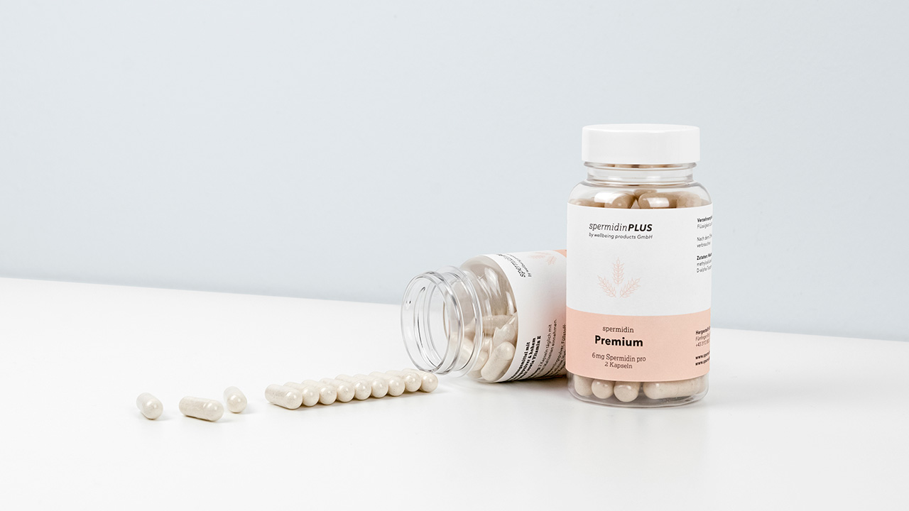 6 mg Spermidin pro Tagesdosis 6 mg Spermidin pro Tagesdosis